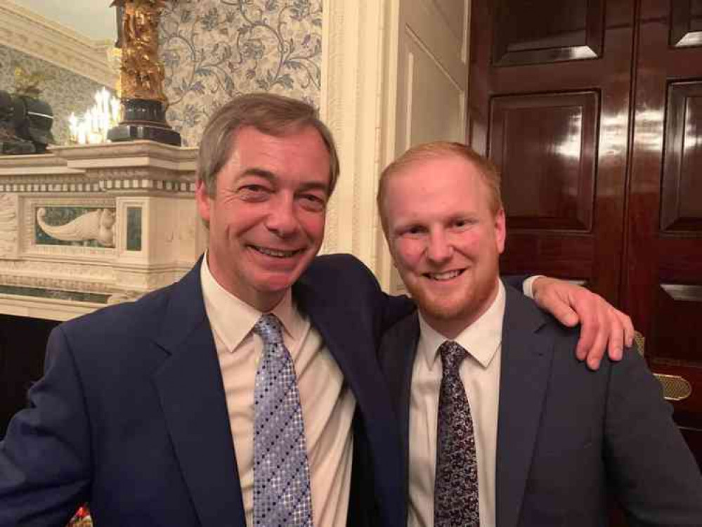 Jack Duffin with Nigel Farage