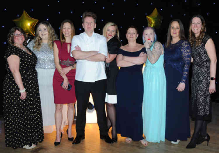 Kingsdown School PTA with 'Gordon Ramsey'