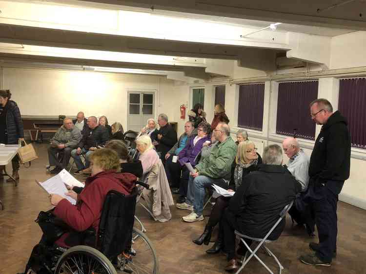 Last night's Orchards Forum meeting attended by Cllr Lynn Worrall.