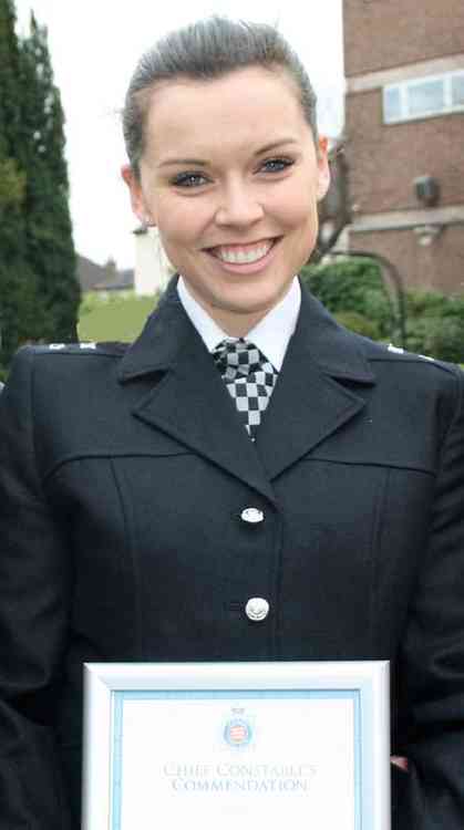 Metropolitan Police officer Sarah Wallin