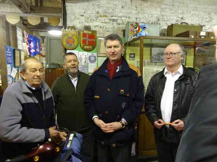 Sir Tim Laurence, chair of PCRL made a visit to Purfleet Heritage & Military Centre last week to acquaint himself with the history of Purfleet.