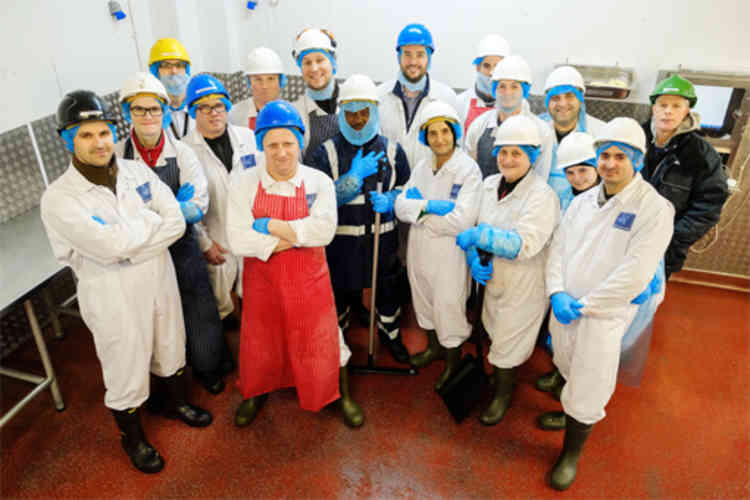 The team at Purfleet's William White Meats
