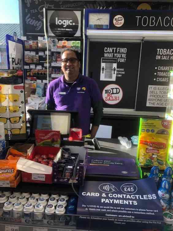 Fayas Seeni is just one of many shop workers who are keeping their communities served with vital supplies.