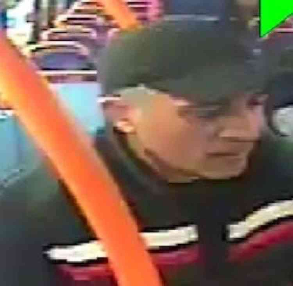 The picture released by British Transport Police