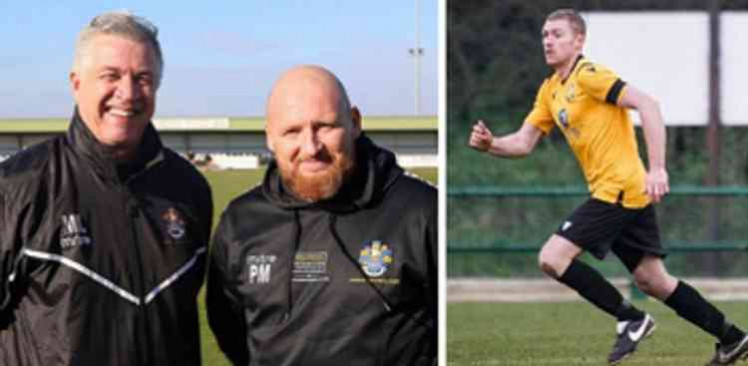 Mark Lord (left), Paul Martin and Danny Cossington.