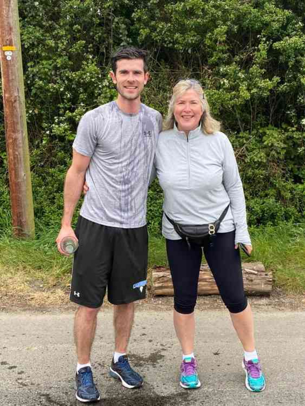 James and mum Emma