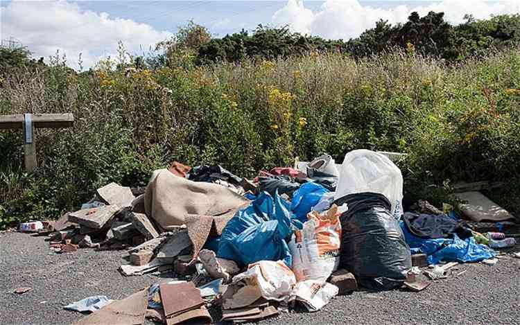 Residents have reported some increase in local flytipping