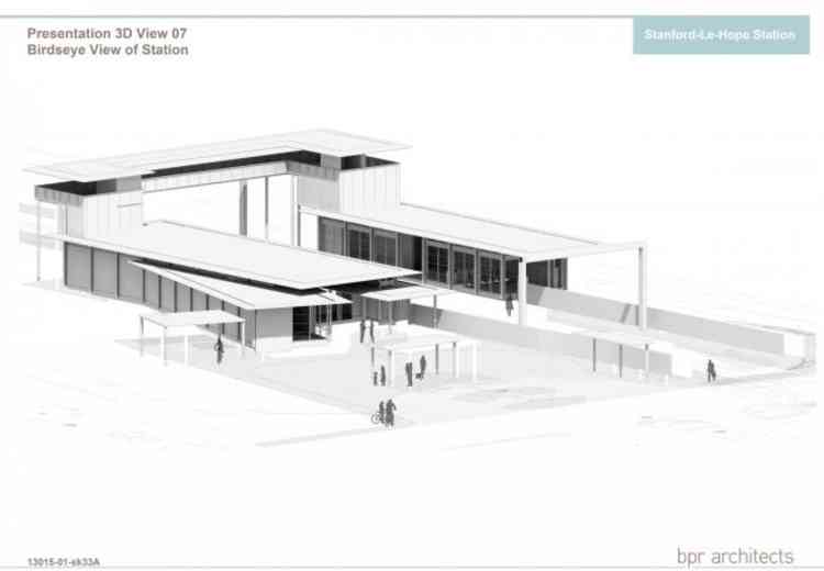 First designs for the station mooted in 2016.