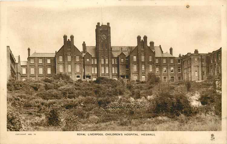 A Heswall postcard from the turn of the 20th century