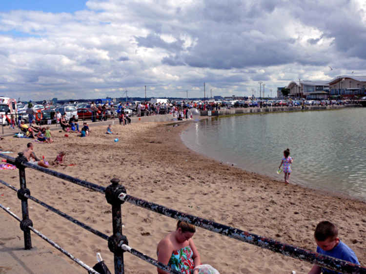 The beach at New Brighton - Picture: Bob Abell