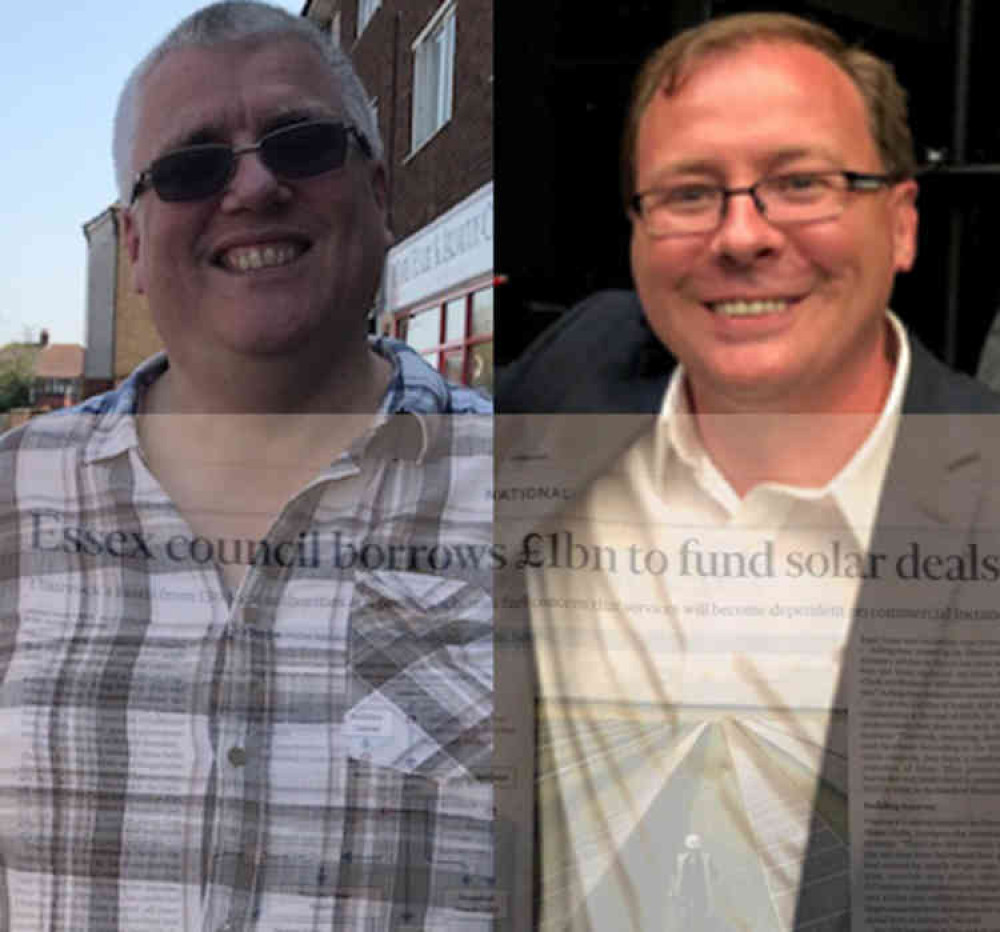 Independent leaders turned Tory: Former councillor Graham Snell and Cllr Luke Spillman. Independent leaders turned Tory: Former councillor Graham Snell and Cllr Luke Spillman.