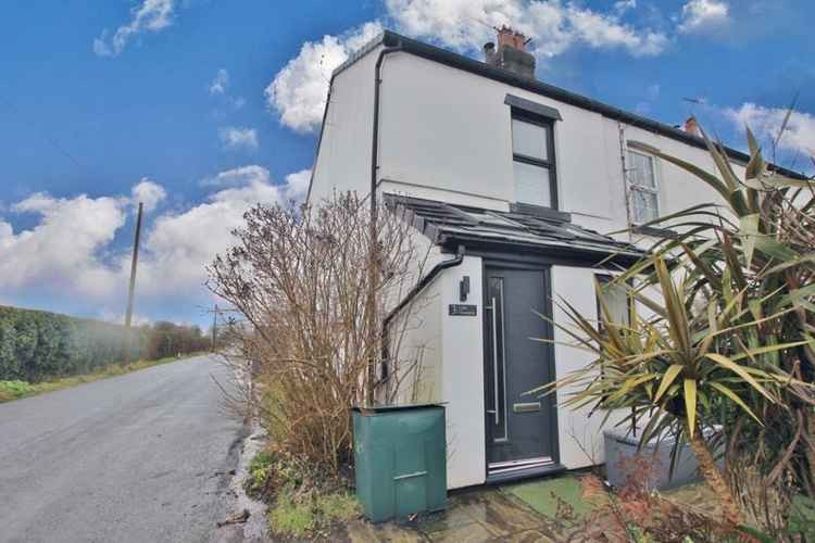 The end terraced cottage is on Banks Road The end terraced cottage is on Banks Road
