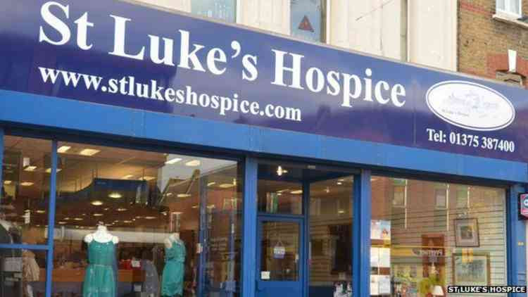 St Luke's' shop in Grays.