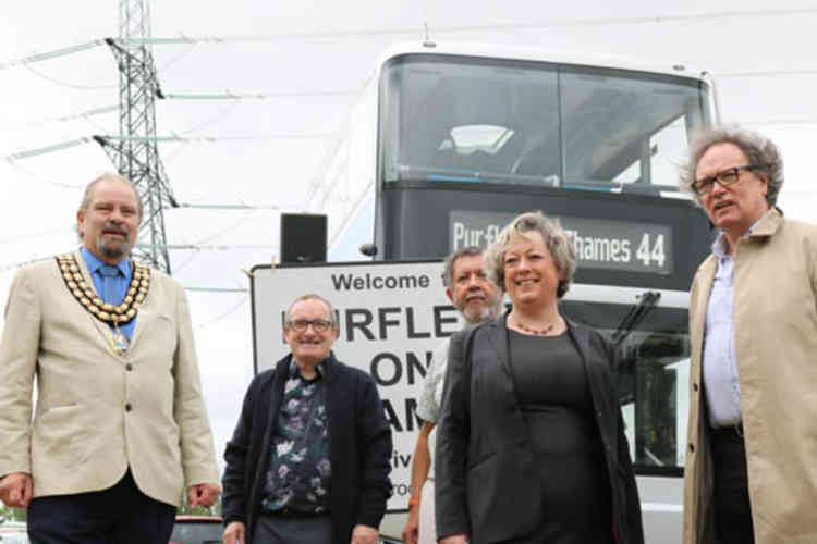 From left: Mayor Cllr Terry Piccolo, John Rowles, Trevor Bachelor, Jackie Doyle-Price and Ken Dytor. From left: Mayor Cllr Terry Piccolo, John Rowles, Trevor Bachelor, Jackie Doyle-Price and Ken Dytor.