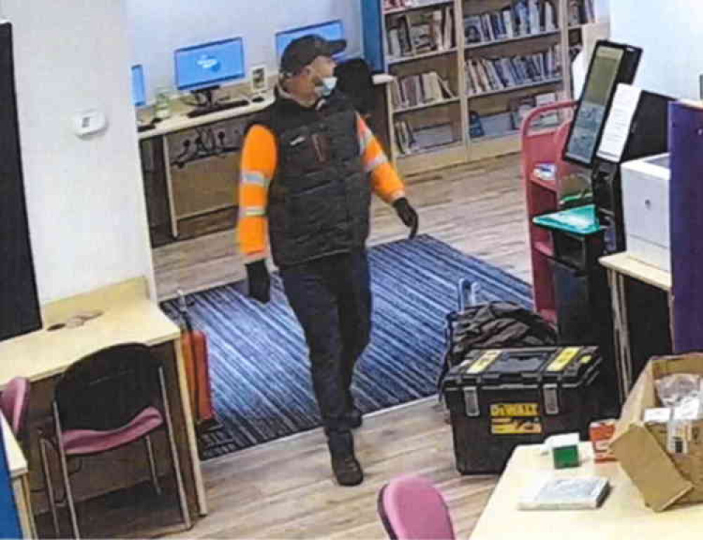 Police Release Cctv Picture Of Man Wanted In Connection With Theft Local News News 5752