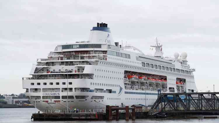 The Columbus at Tilbury.