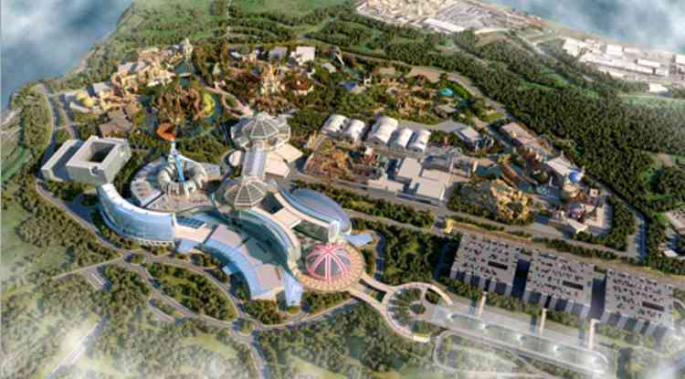 How the new resort might be configured