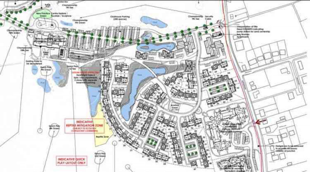 How Langdon Hills Golf Club will be developed.