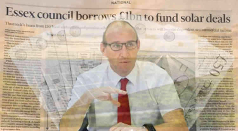 Sean Clark, the council's financial director at the heart of the investment strategy storm