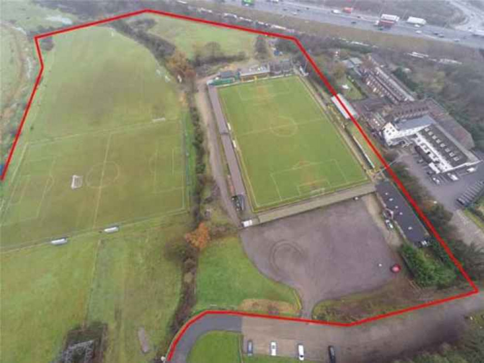 The land currently up for being redeveloped. Grays Athletic would get the stadium and the remainder of the land will be developed as a car preparation plant under the latest proposals put to Thurrock Council.