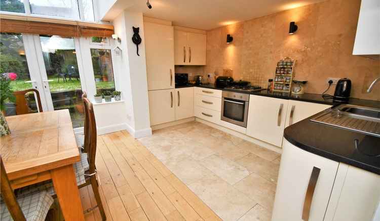 The kitchen-dining area