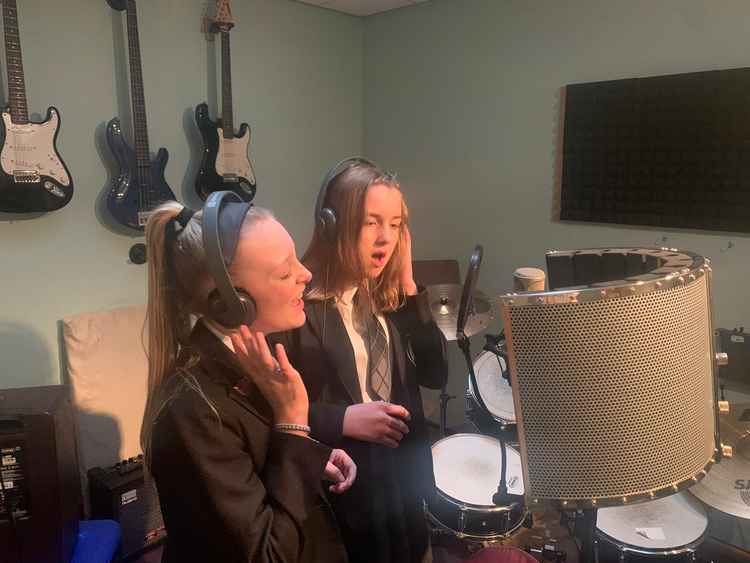 Students Larnie Rae and Penny contribute their recording.