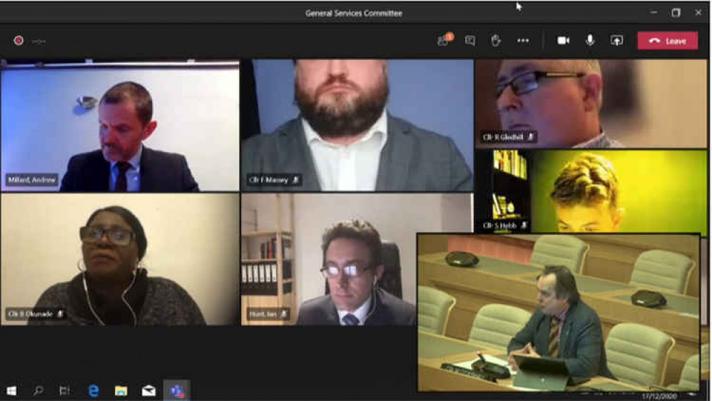 Tonight's virtual meeting was shared live via the internet.