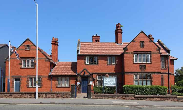 Heswall's retired cop shop. Picture: Rodhullandemu