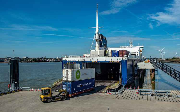 The new Tilbury2 roll-on, roll-off facility