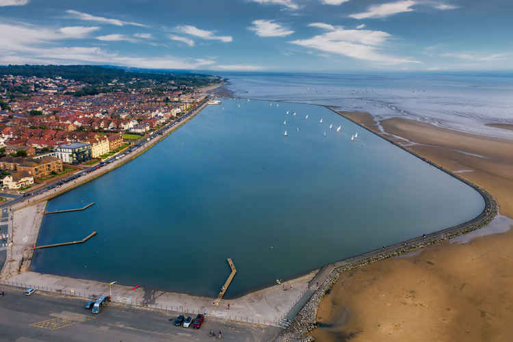 West Kirby Marine Lake. Picture: One West Kirby