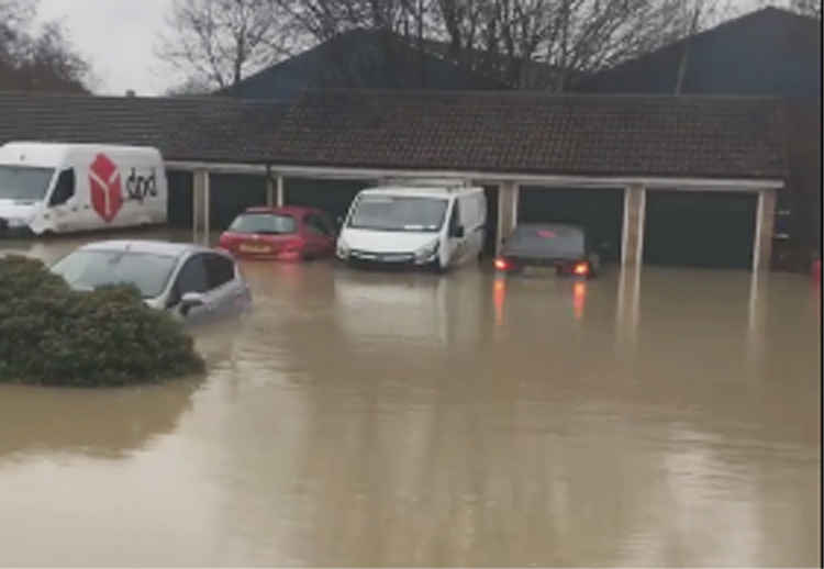 Flooding in Stanford-le-Hope