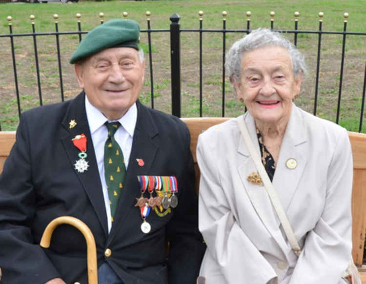 Albert and Wyn England. Picture by David Meacham.