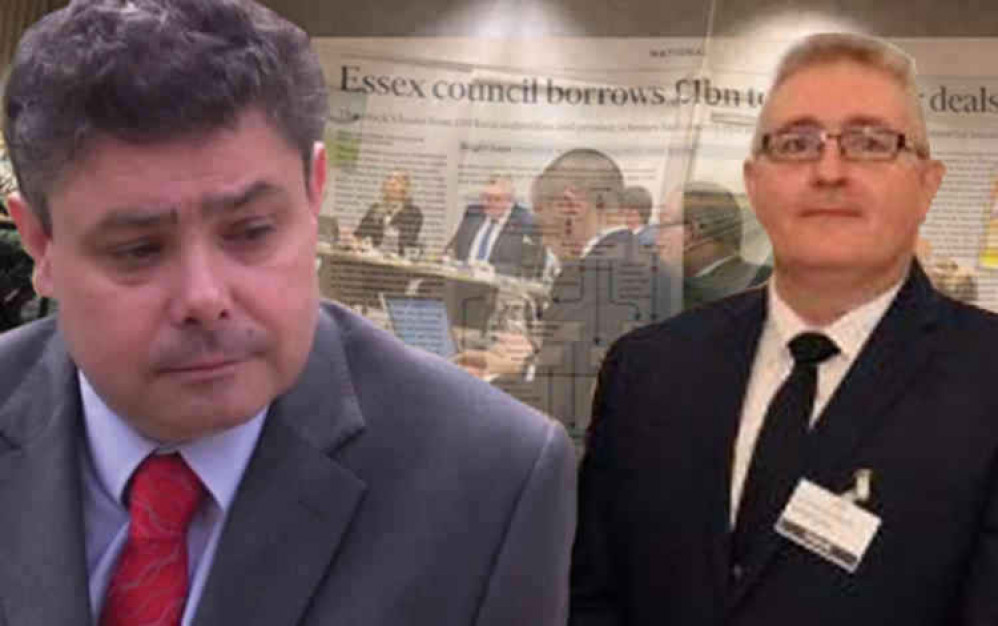 Cllr John Kent (left) has called on councillors to reject the planned council tax increase supported by Tory group leader Rob Gledhill (right)