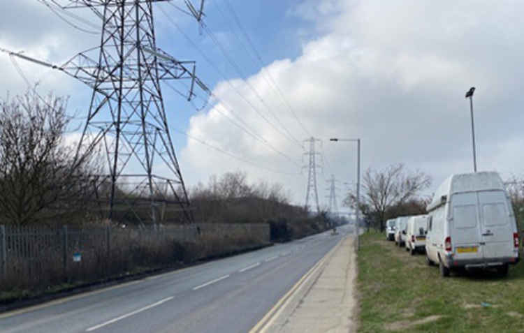 Riders travel to the site in West Thurrock by van.