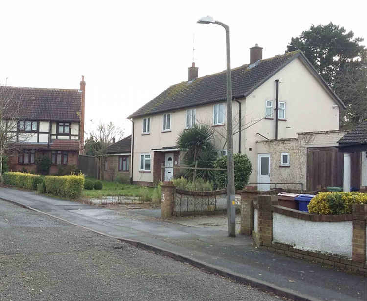 The home that Thurrock Council officers considered suitable for demolition