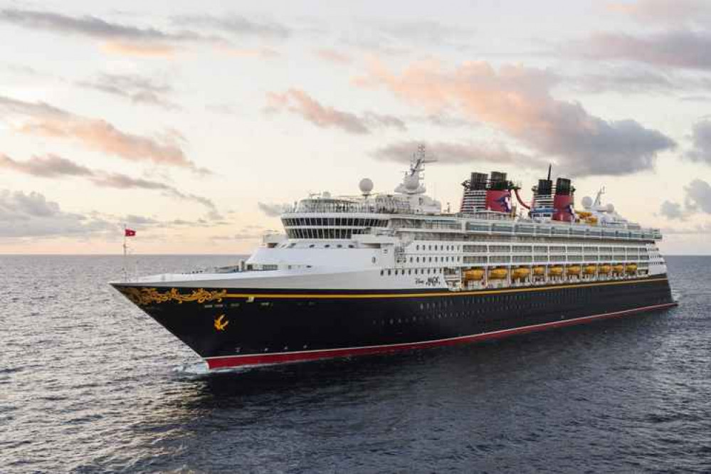 The Disney Magic cruise ship will be docking at Tilbury