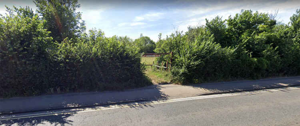 =land to be accessed off Hogg Lane has been given the green light 'in principle' to be developed