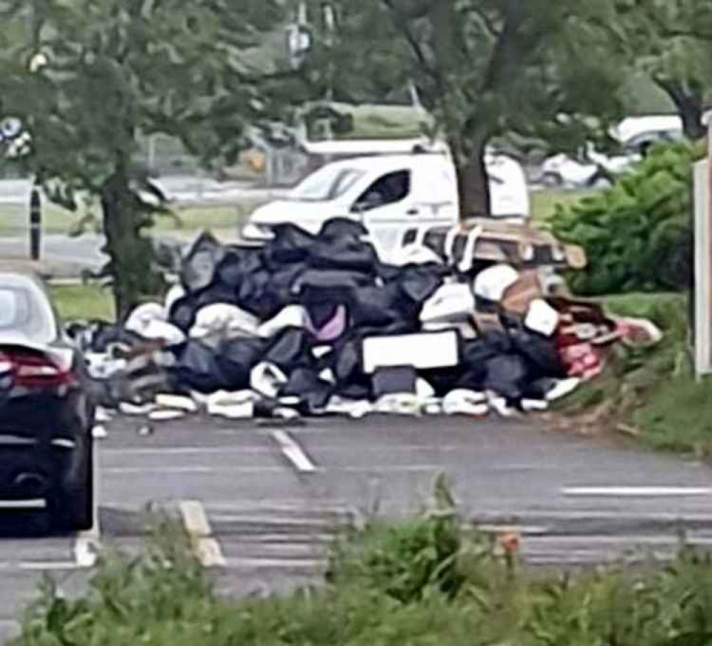 Blackshots car park this morning