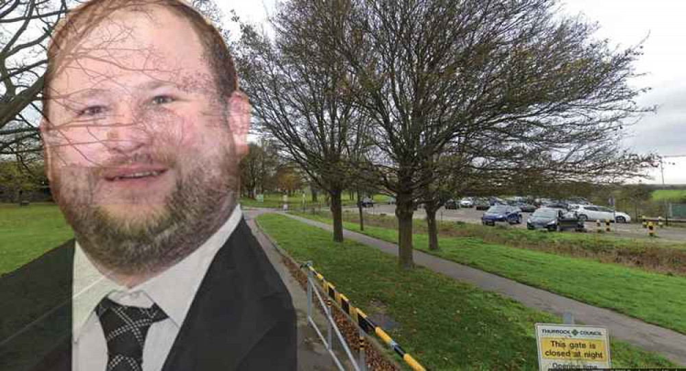 Cllr Fraser Massey is baffled why Coalhouse Fort has been chosen as a rubbish drop off site