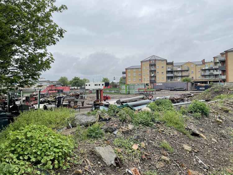 The large piece of land on Argent Street - valued initially at £400,000.