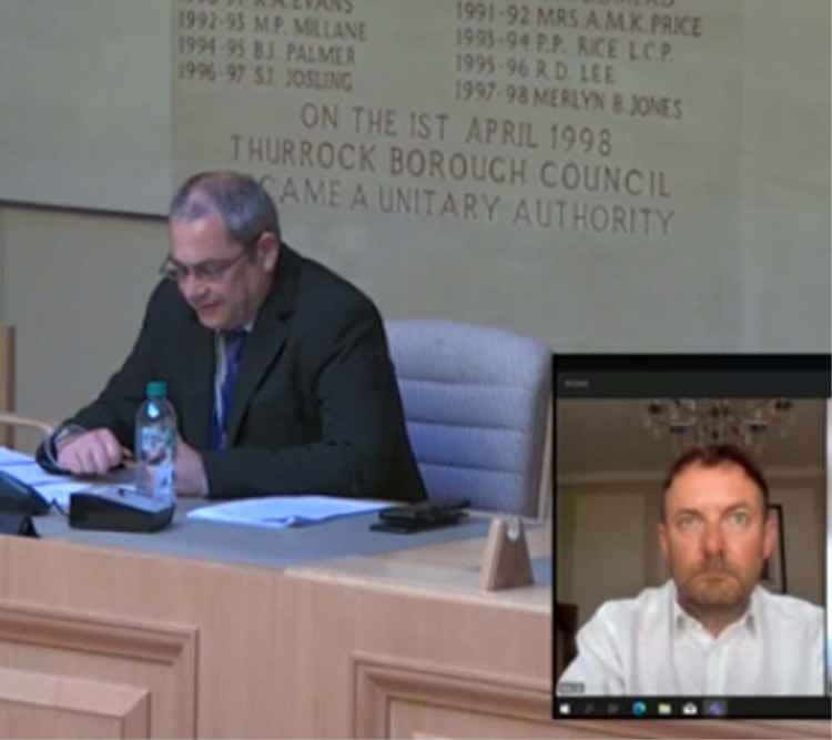 Cllr Shane Ralph chaired the meeting, where six councillors attended in person to hear all but one officer report in from their homes via video link.