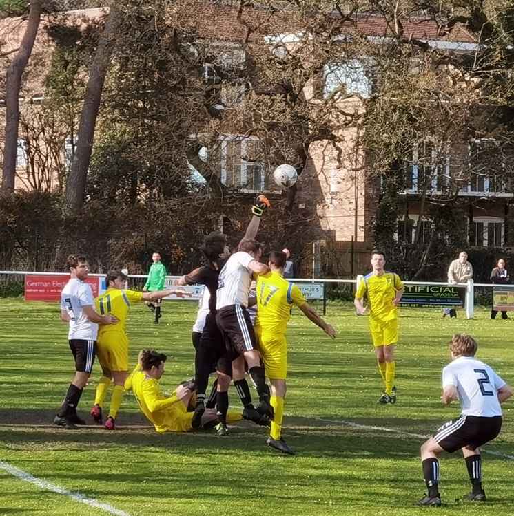 Bob has become Heswall FC's official photographer