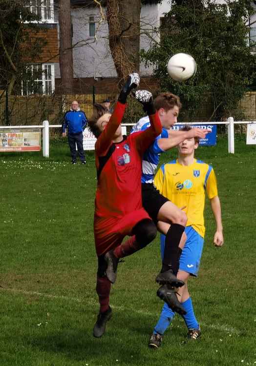 Bob has become Heswall FC's official photographer