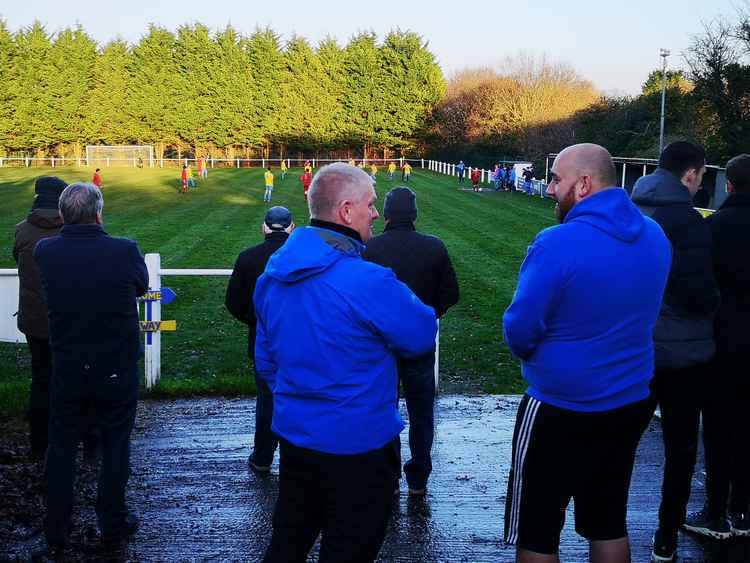 Bob has become Heswall FC's official photographer