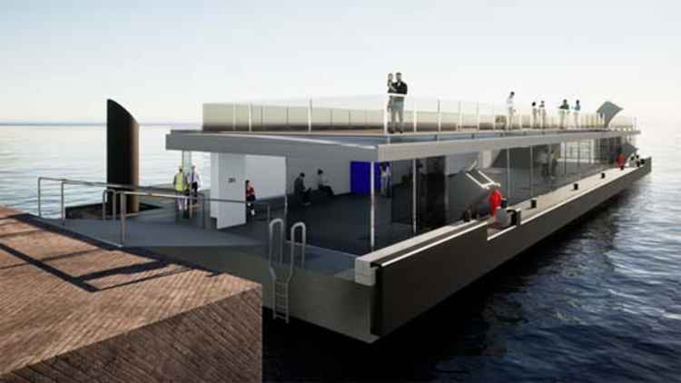 A new jetty and river bus service into London is envisioned for Tilbury.