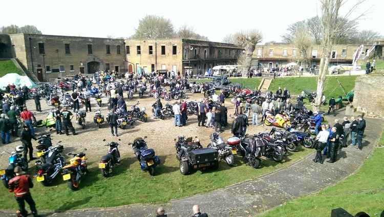 This image from one the of regular public open days and events at the Fort shows how it was maintained and used by the volunteers