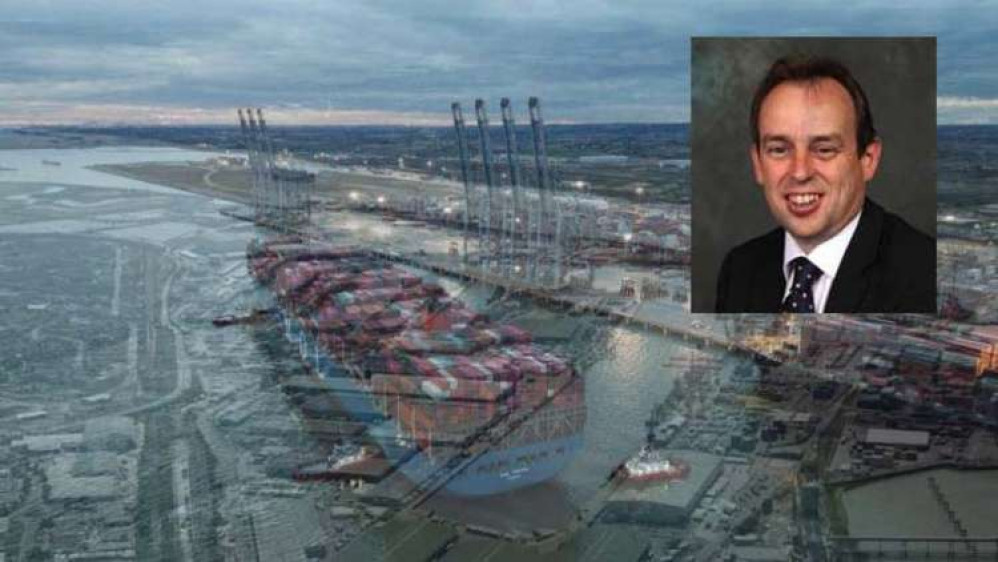 Cllr Mark Coxshall has welcomed submission of outline plans for the new Thames Freeport