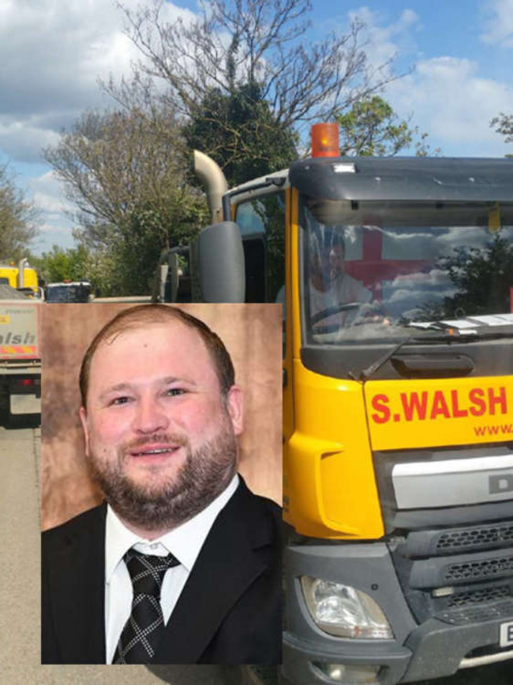 Cllr Fraser Massey is unhappy about the continued operation of Walsh's landfill site in East Tilbury.