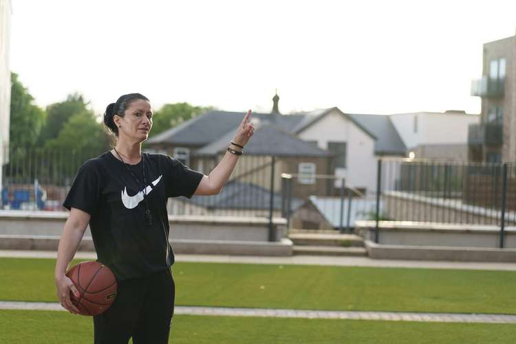 Coach Diana Naydenova. Picture by Stuart Cohen