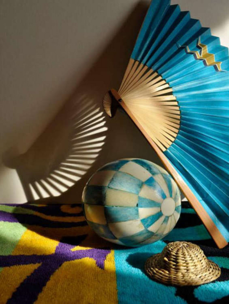 Maureen Turner's 'Still Life with Fan, Ball and Hat'